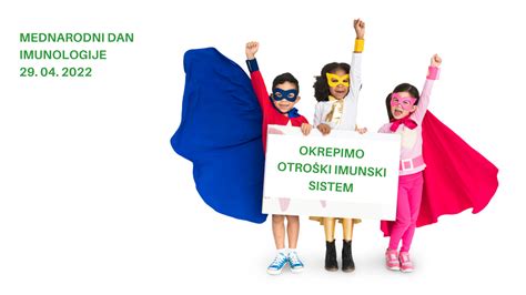Infografika o poteku razvoja imunskega sistema pri otrocih.
