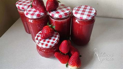 priprava jagodne marmelade