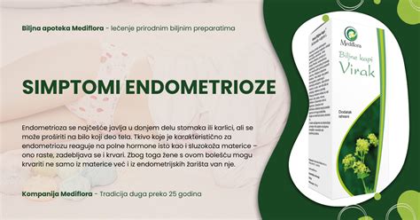 Simptomi endometrioze in adeno mioze