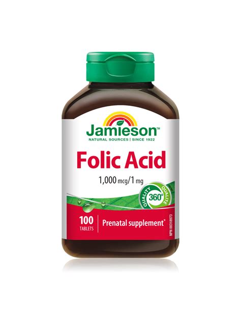 Folna kislina v obliki tablete in zelenjava