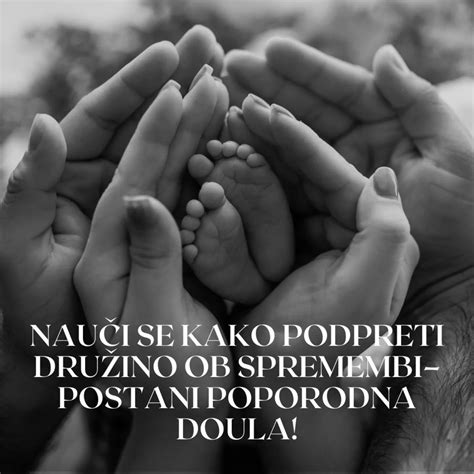 Ilustracija nosečnice z družino, ki se pripravlja na prihod otroka.