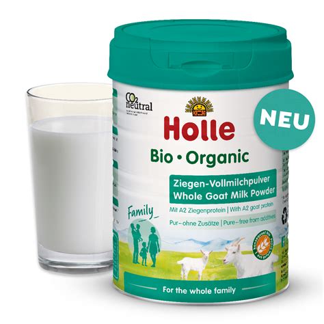 Pakiranje Holle Bio začetnega mleka iz kozjega mleka