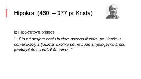 Ilustracija Hipokratove prisege