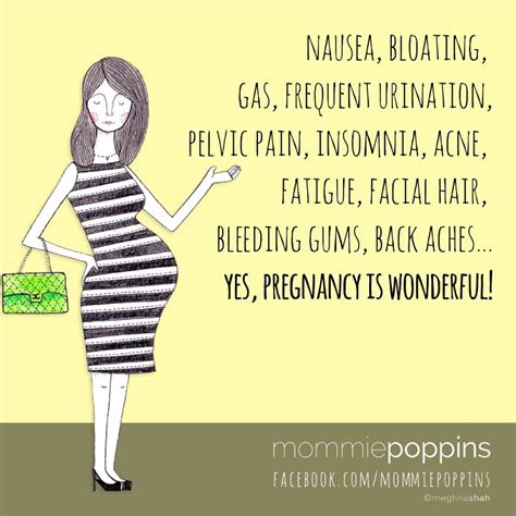 Ilustracija različnih faz nosečnosti