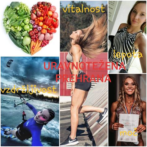 Ženska z uravnoteženo prehrano