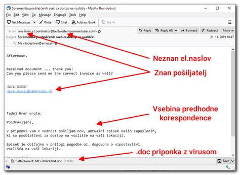 Ikona elektronskega sporočila s kljukico