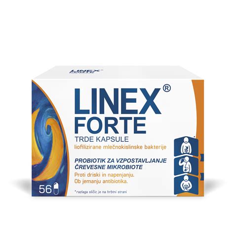Pakiranje Linex kapsul