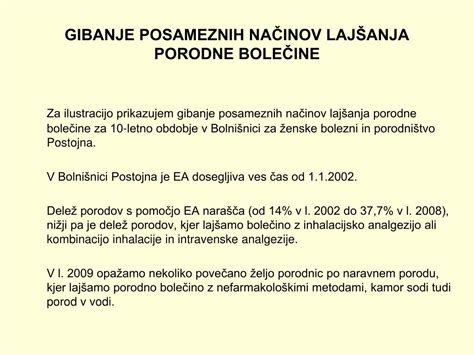 Infografika o nefarmakoloških metodah lajšanja porodne bolečine