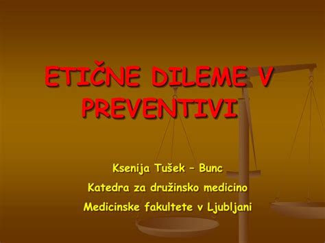 Simbolična upodobitev etične dileme
