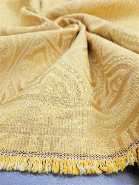 Bombažna tkanina z žakardnim vzorcem