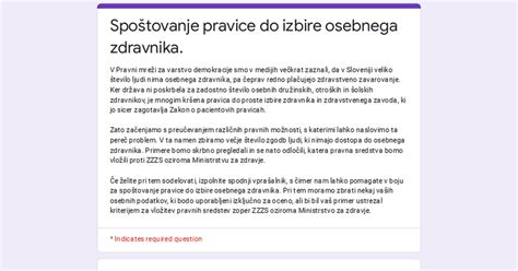 Simbolična upodobitev pravice do izbire