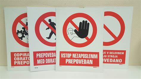 Opozorilni znaki za živila, ki se jim je treba izogibati v nosečnosti