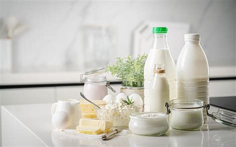 Različni mlečni izdelki za dojenčke