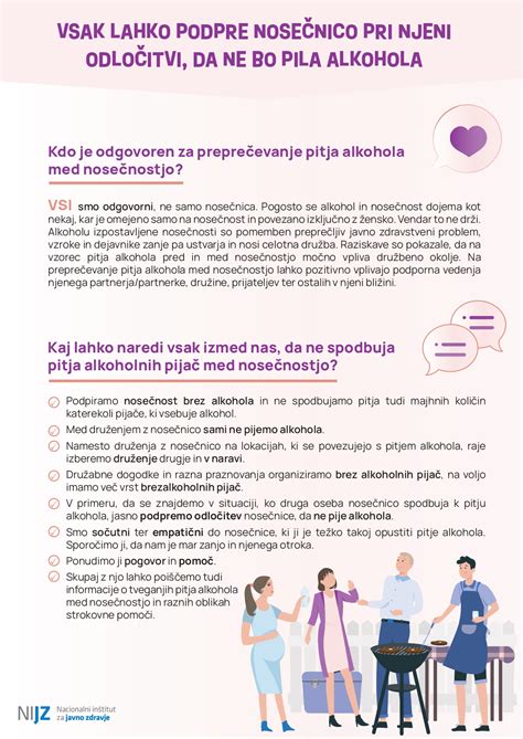 Diagram, ki prikazuje, kako alkohol prehaja skozi posteljico do ploda