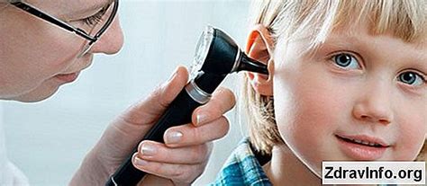 Simptomi vnetja ušesa pri otroku