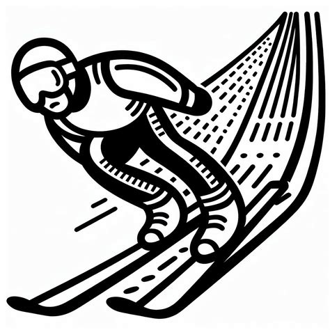 Simbolična slika nosečnice, ki se sprašuje ob smučarski progi