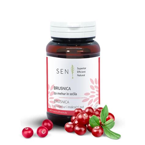 Brusnice kot naravno sredstvo za zdravljenje okužb sečil
