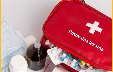 Prtljaga s potovalno lekarno