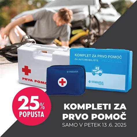 Set za prvo pomoč za otroke