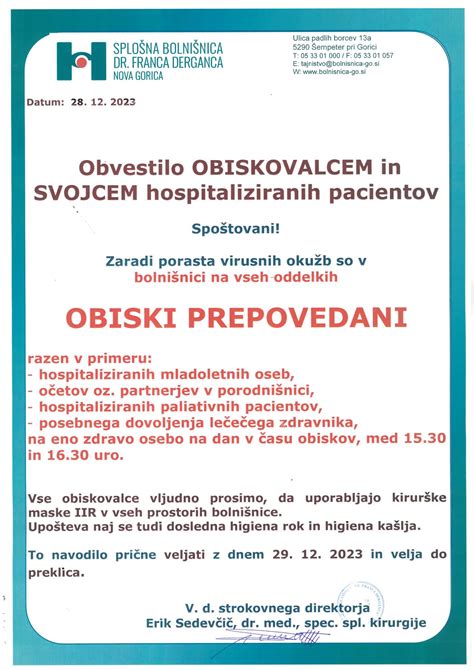 Organizacija zdravstvenega osebja v porodnišnici