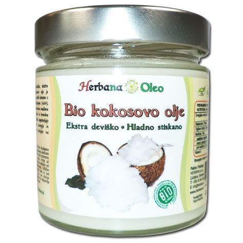 Kokosovo olje v stekleni posodi