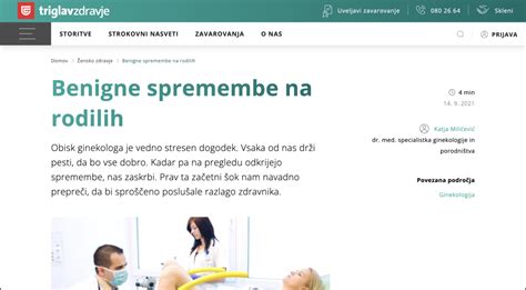 benigne spremembe na dojkah