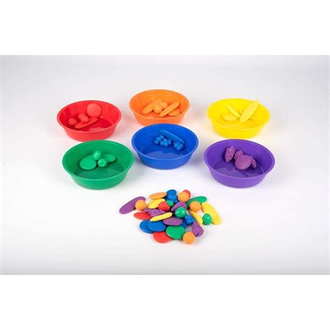 Montessori material za sortiranje barv