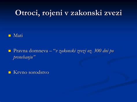 Diagram o deležu otrok rojenih v zakonski zvezi in zunaj nje