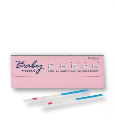 Ženska, ki opravlja nosečniški test