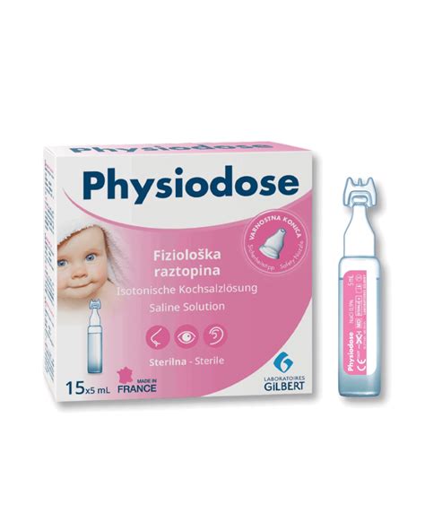 fiziološka raztopina za dojenčke