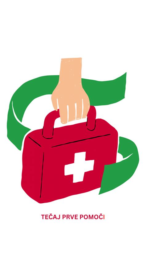 Ilustracija prve pomoči pri zastrupitvi