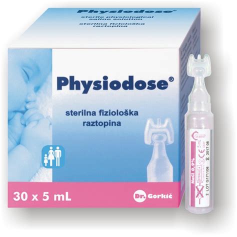 Primerjava fiziološke raztopine v ampulah in plastenki