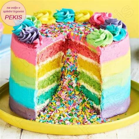 Mavrična torta