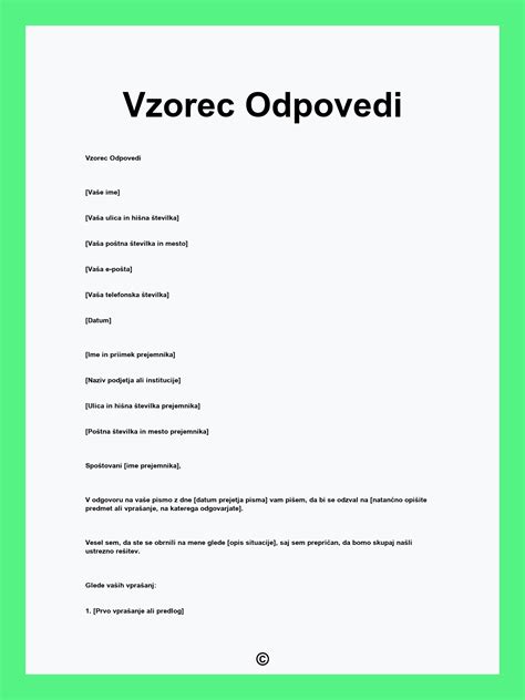 proces odpovedi pogodbe o zaposlitvi