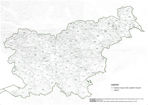 zemljevid občine Sostanj in okolice