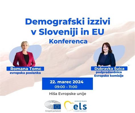 infografika o demografskih trendih v Sloveniji