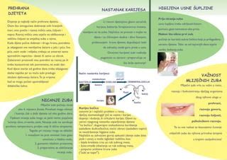 Infografika, ki prikazuje simptome hepatitisa pri otrocih