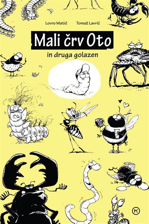 Ilustracija iz knjige Mali črv Oto