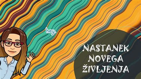 Simbolična slika novega življenja