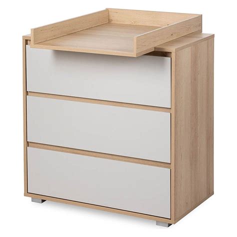Previjalna komoda z snemljivim nastavekom