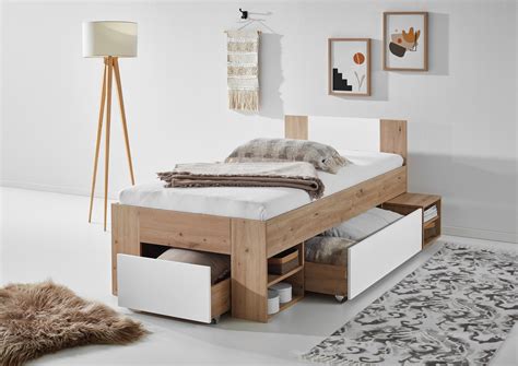 Diagram postelje s predali