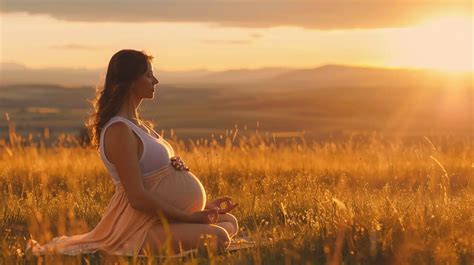 Ilustracija nosečnice s poudarkom na rasti trebuha v drugem trimesečju