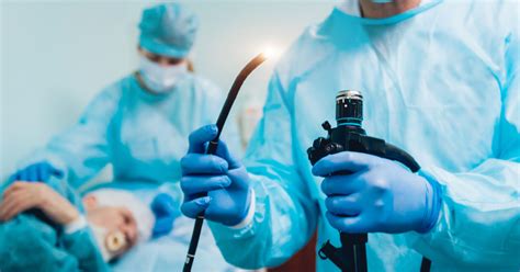 Endoskop med gastroskopijo