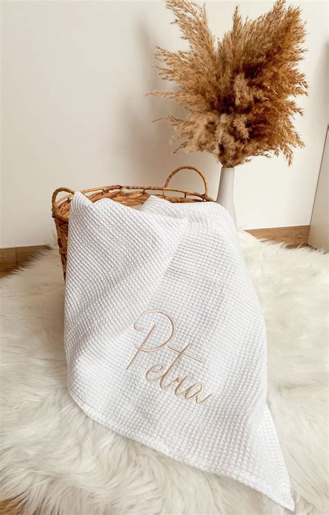 Primer vafelj odeje za dojenčka