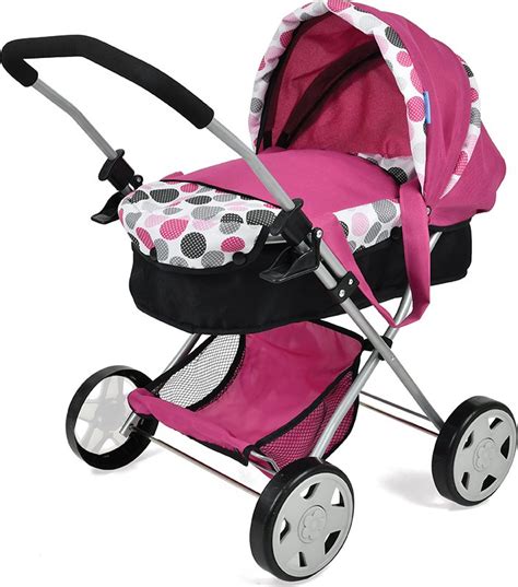 Detail vozička Hauck Diana z nastavljivim naslonjalom