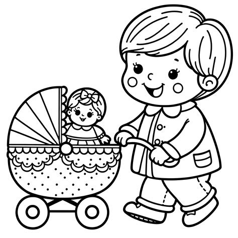 Otrok uživa v vozičku Hauck Diana s strešico