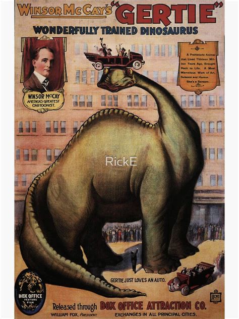 Winsor McCay in Dinozaver Gertie