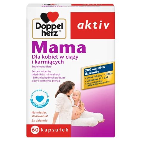 Embalaža izdelka Doppelherz Aktiv Mama Plus+.