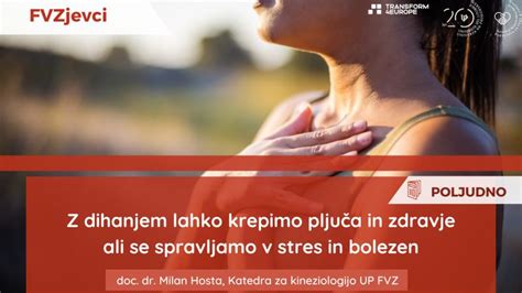 Prikaz pravilnega dihanja s prepono