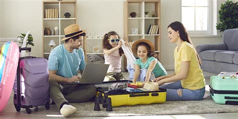 Priprava ročne prtljage za letenje z otrokom